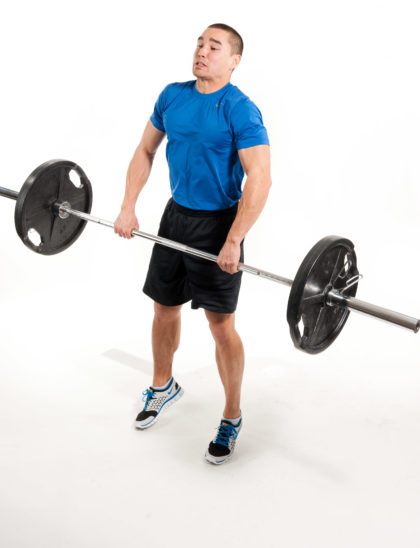 barbell clean