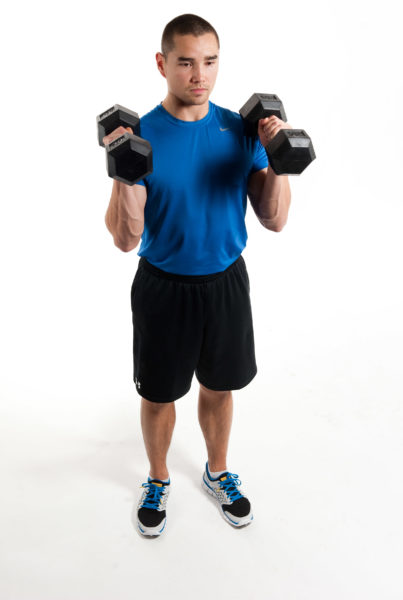 hammer grip biceps curl